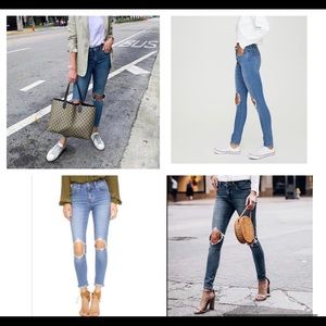 Levi's High Rise Blue Jeans Classic Denim